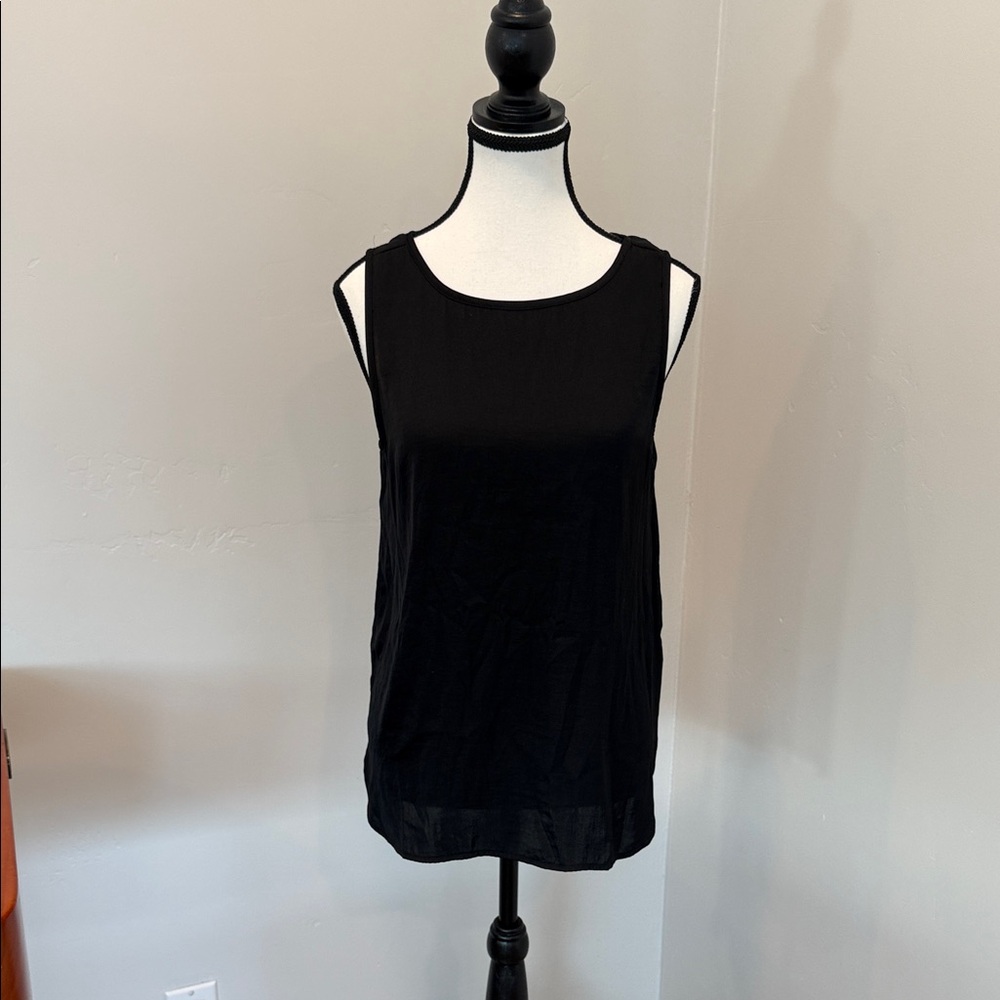 Naked Zebra Black Tank Top